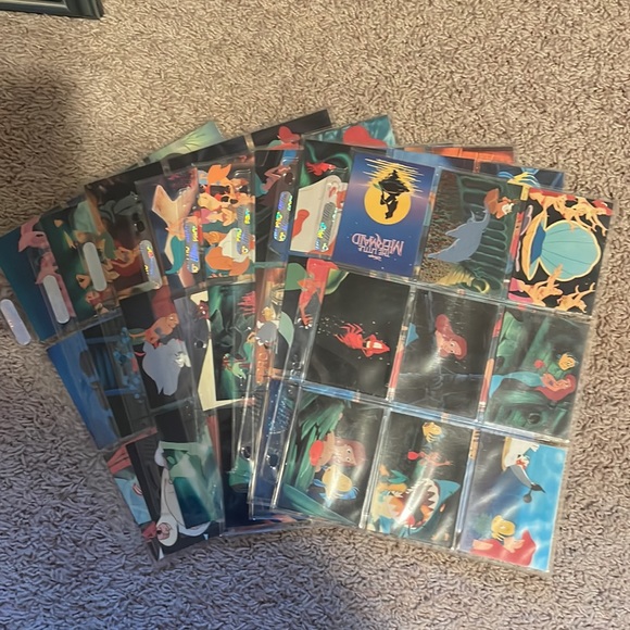❤️Complete Set The Little Mermaid 1991 Disney Pro Set Card - Picture 4 of 9